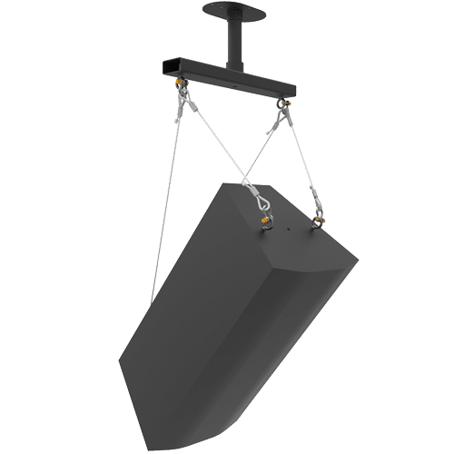 SAS-100-CM STEERABLES CEILING MOUNT - SUSPENDS & AIMS FLYABLE LOUDSPEAKERS UP TO 100LBS FROM THE CEILING